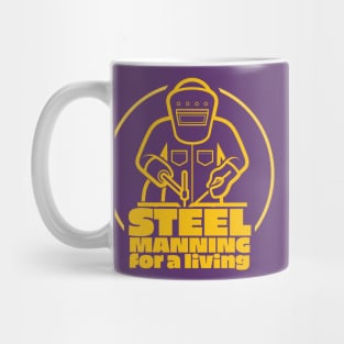 Steelmanning for a Living - Lex Fridman Gifts & Merch Fan Design Mug